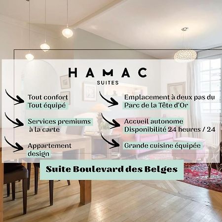 Suite Des Belges Parc Tete D'Or - 4 A 6 Voyageurs Лион Екстериор снимка